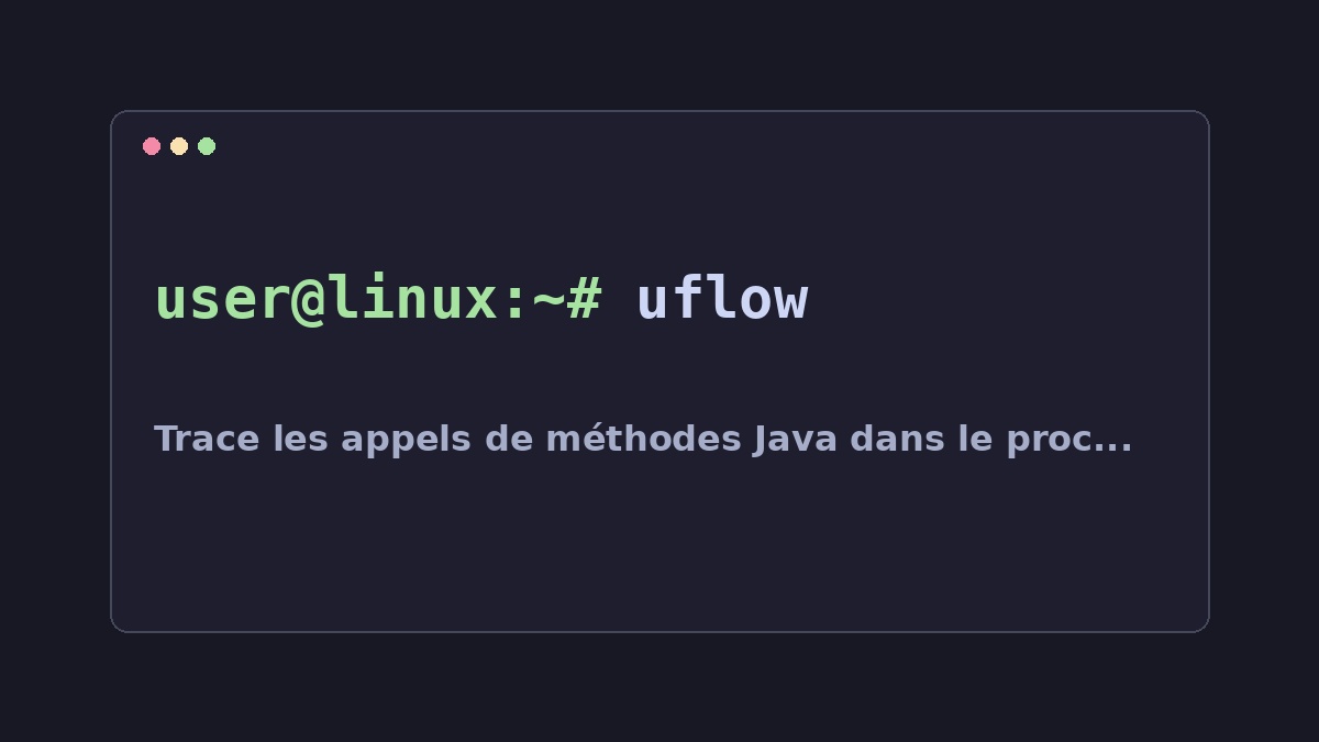 Illustration Linux pour la commande uflow
