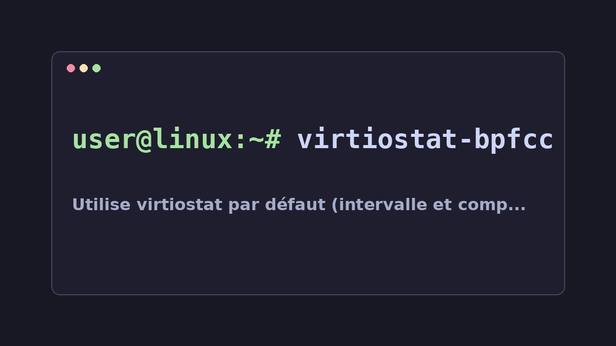 Illustration Linux pour la commande virtiostat-bpfcc