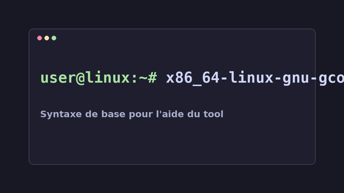 Illustration Linux pour la commande x86_64-linux-gnu-gcov-tool-13