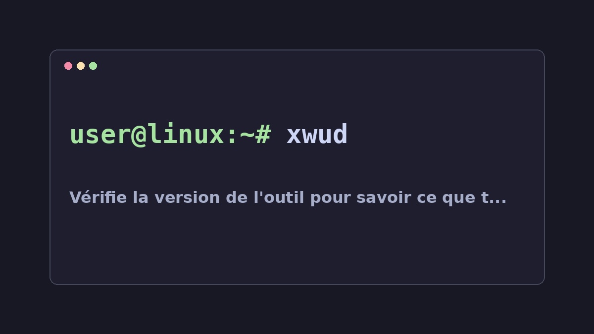 Illustration Linux pour la commande xwud